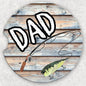 Car Coaster Set - Fishing Dad