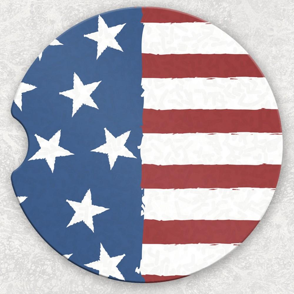 Car Coaster Set - Flag
