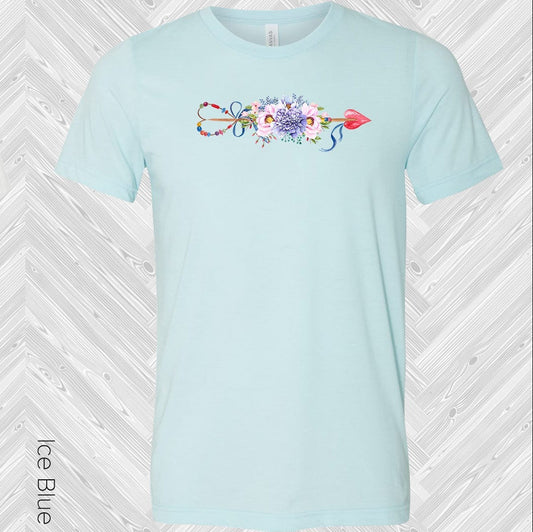 Floral Arrow Graphic Tee
