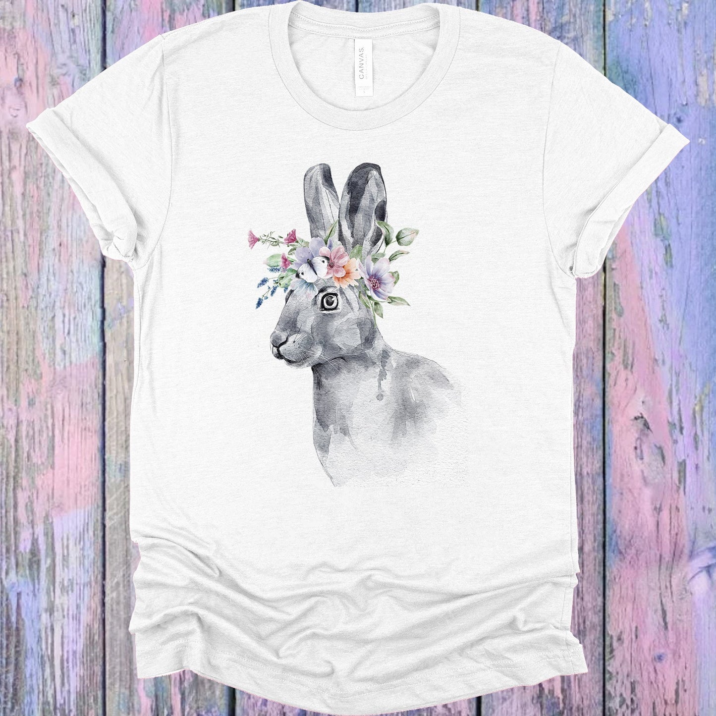 Floral Hare Graphic Tee