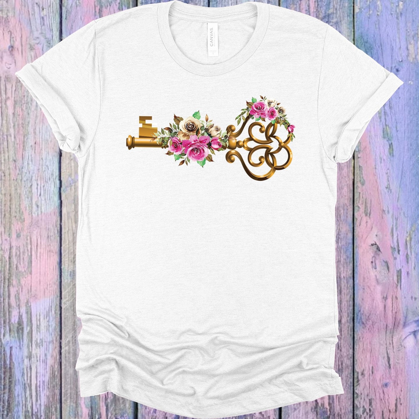 Floral Key Graphic Tee