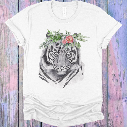Floral Tiger Graphic Tee