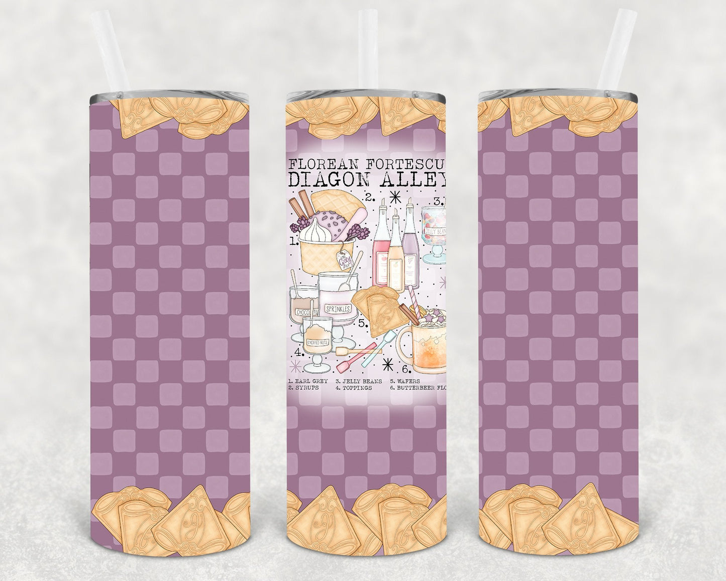 Florean Fortescue 20 oz Skinny Tumbler