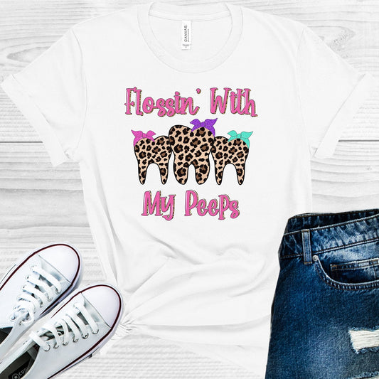 Flossin' with My Peeps Graphic Tee