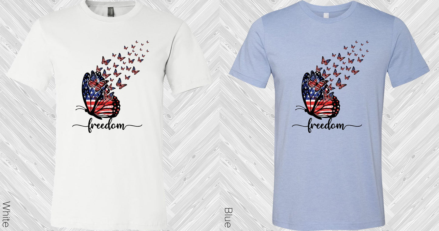 Freedom Butterfly Graphic Tee