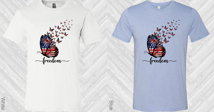 Freedom Butterfly Graphic Tee