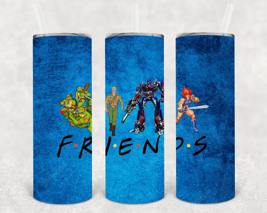 Friends 20 oz Skinny Tumbler