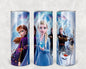 Frozen 20 oz Skinny Tumbler