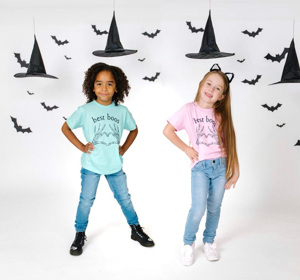 Best Boos Tees, Halloween T-shirts for Kids, Sibling Match