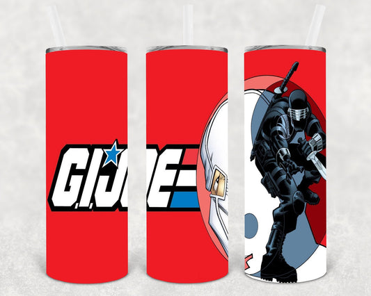 G.I. Joe 20 oz Skinny Tumbler