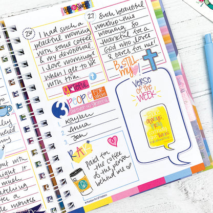 Faith-Based Gratitude Finder® Journals by Christina