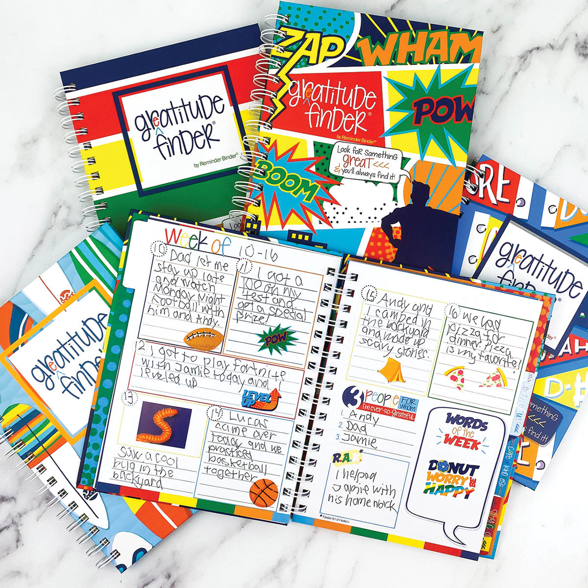 Bundle of THREE Gratitude Finder® Journals