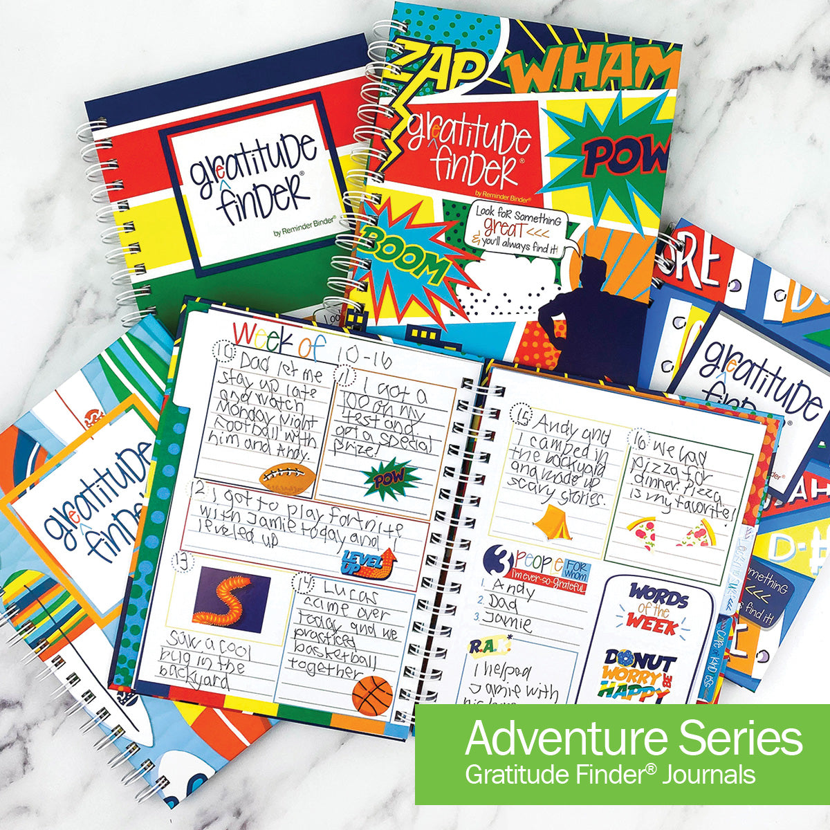 Kids' Gratitude Journal + BONUS App Membership | Gratitude for Them, Keepsakes for You