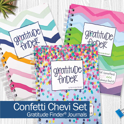 Bundle of THREE Gratitude Finder® Journals