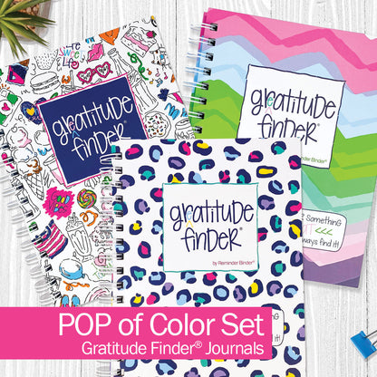 Bundle of THREE Gratitude Finder® Journals