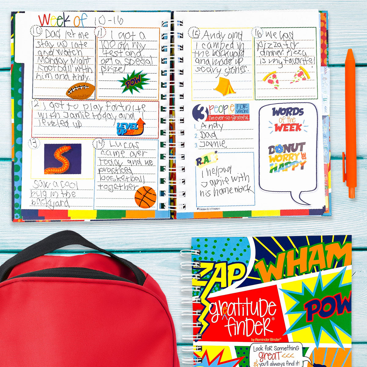 Kids' Gratitude Journal + BONUS App Membership | Gratitude for Them, Keepsakes for You
