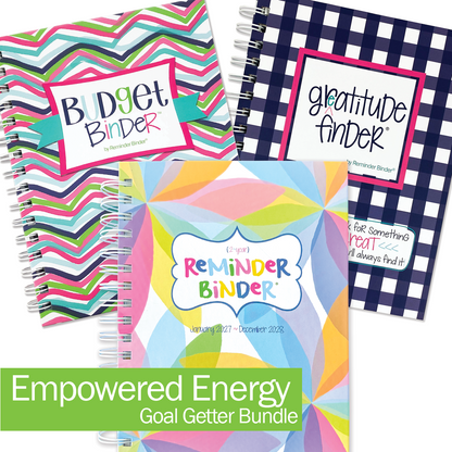 NEW! Dream Gift Bundle | 2027-28 Reminder Binder® Planner, Gratitude Journal & Budget Binder