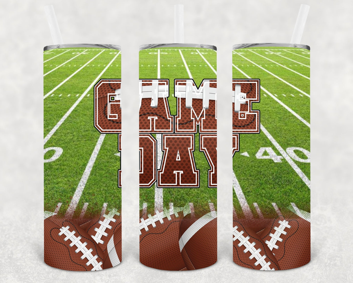 Game Day 20 oz Skinny Tumbler