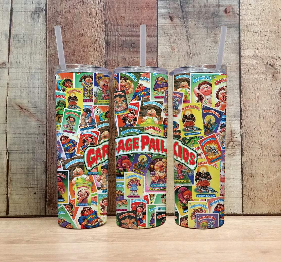 Garbage Pail Kids 20 oz Skinny Tumbler