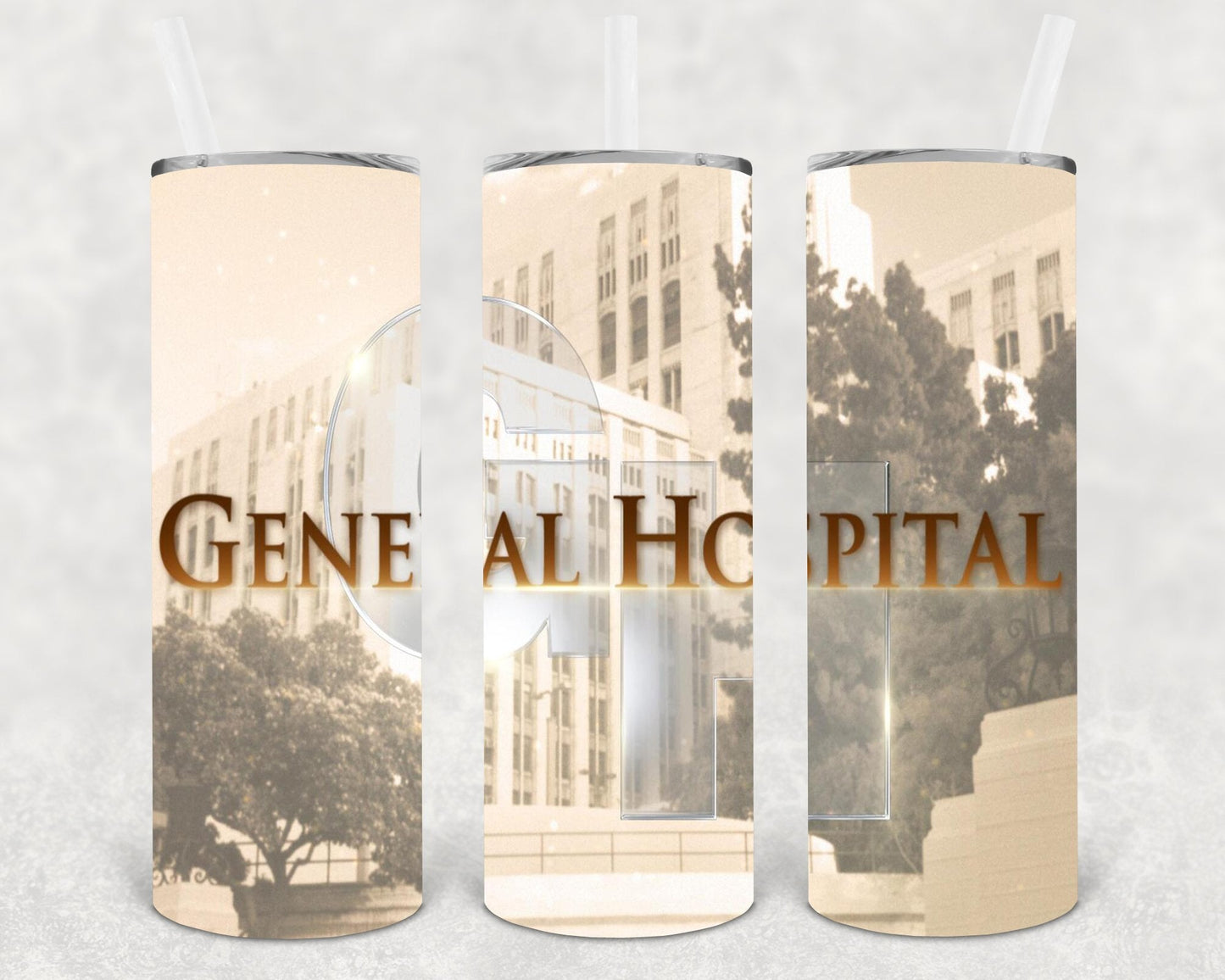 General Hospital 20 oz Skinny Tumbler