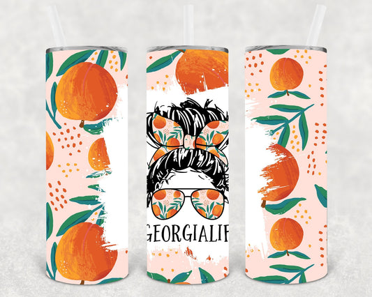 Georgia Life #georgialife 20 oz Skinny Tumbler