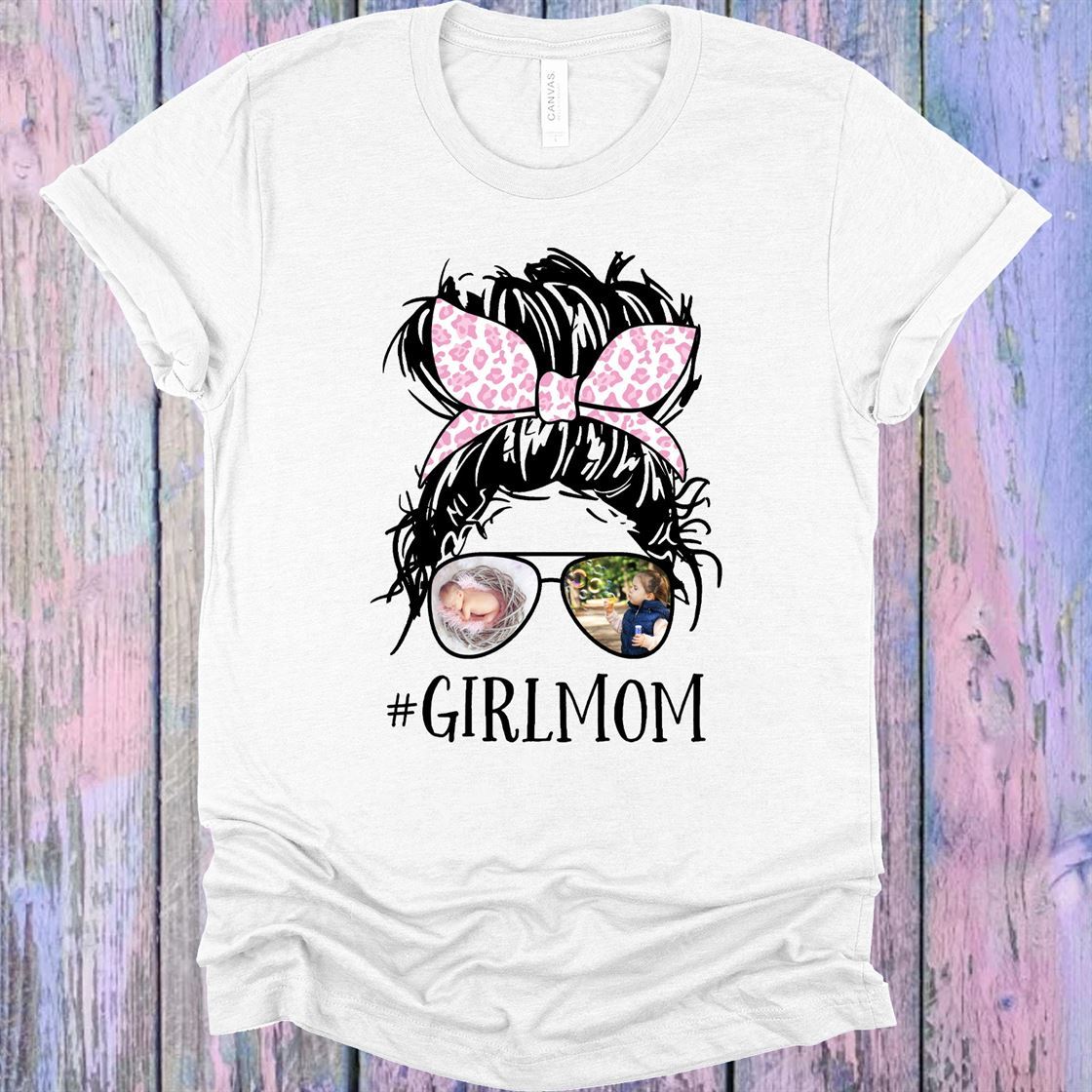 Girl Mom with Photo Lenses Graphic Tee