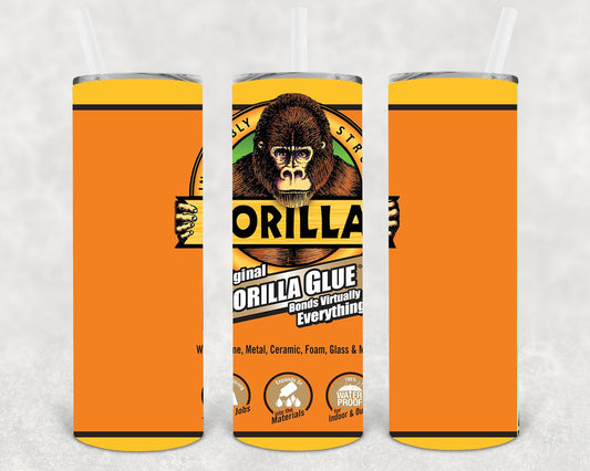 Gorilla Glue 20 oz Skinny Tumbler