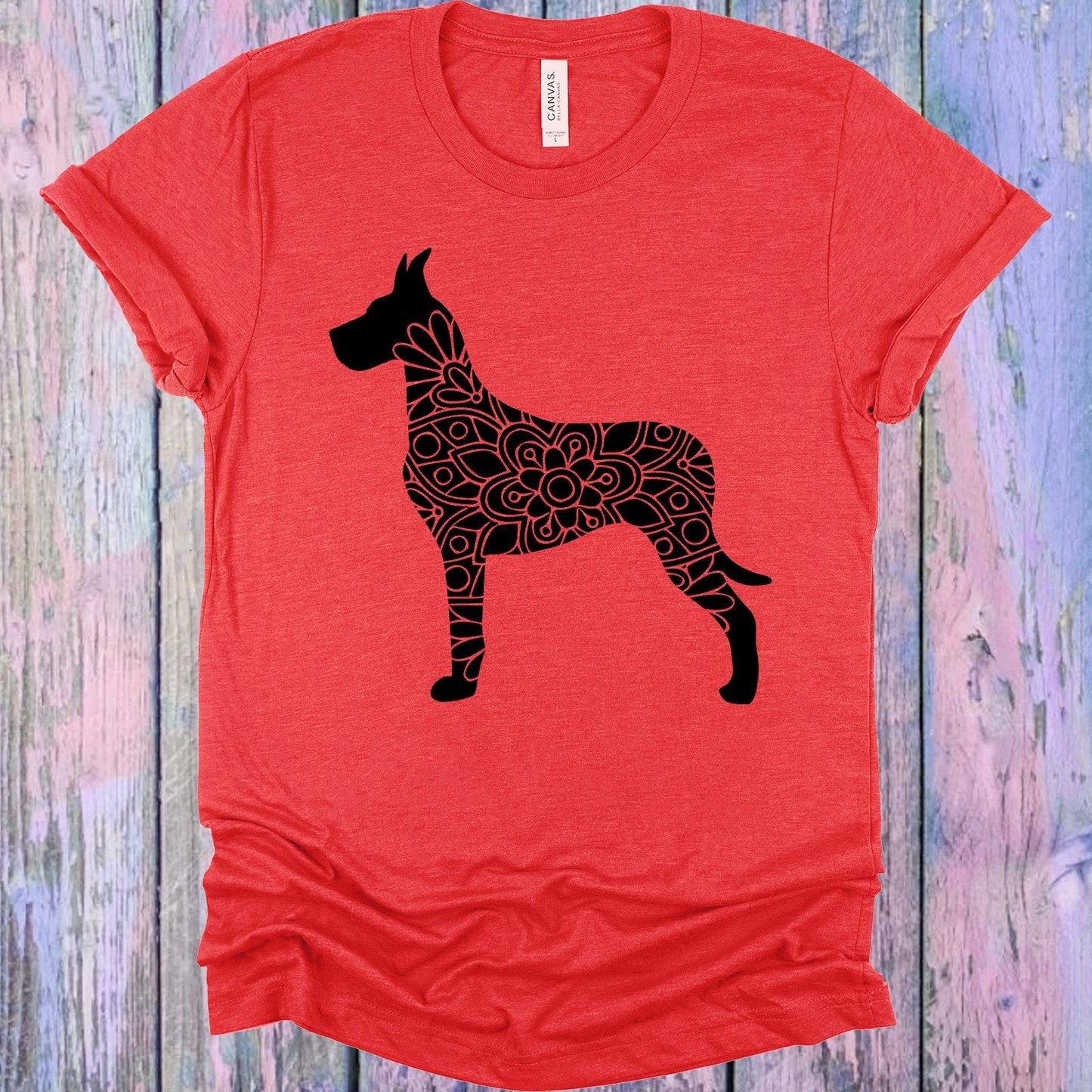 Great Dane Mandala Graphic Tee