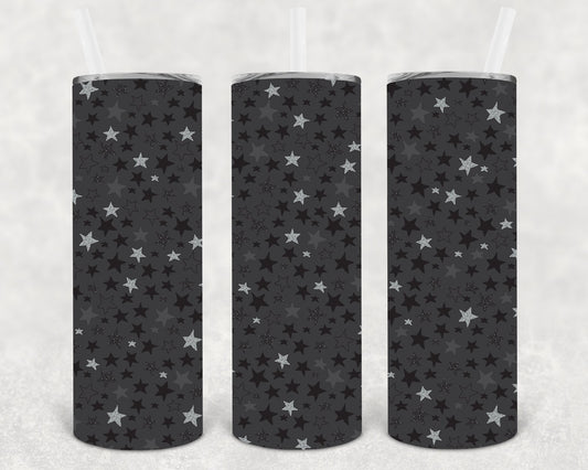 Grey Stars 20 oz Skinny Tumbler
