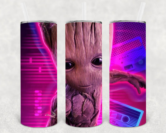 Groot 20 oz Skinny Tumbler