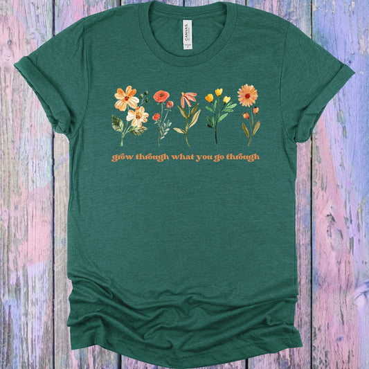 Grow Through What You Go Through Graphic Tee