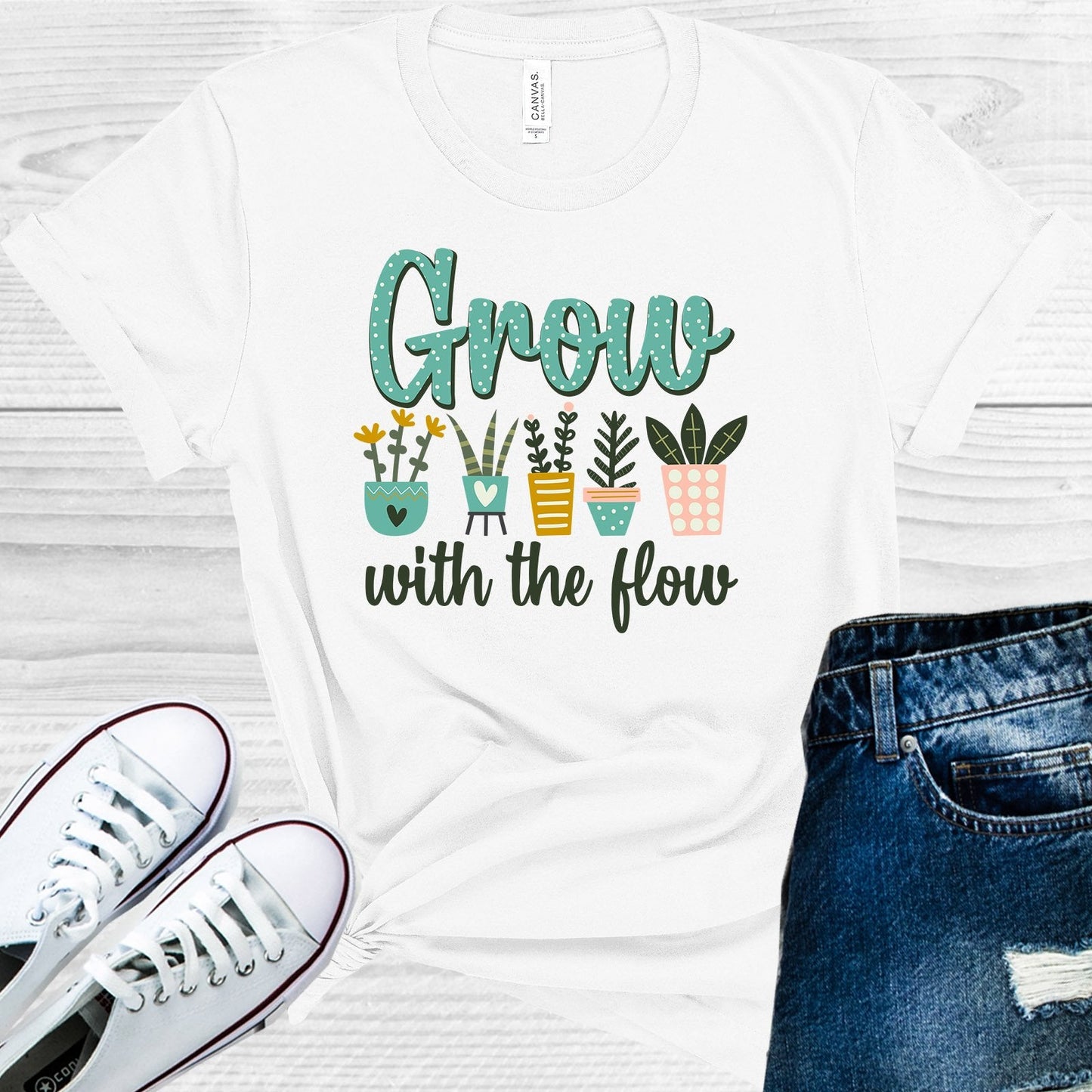 Grow with the Flow Graphic Tee