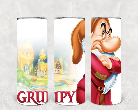 Grumpy 20 oz Skinny Tumbler