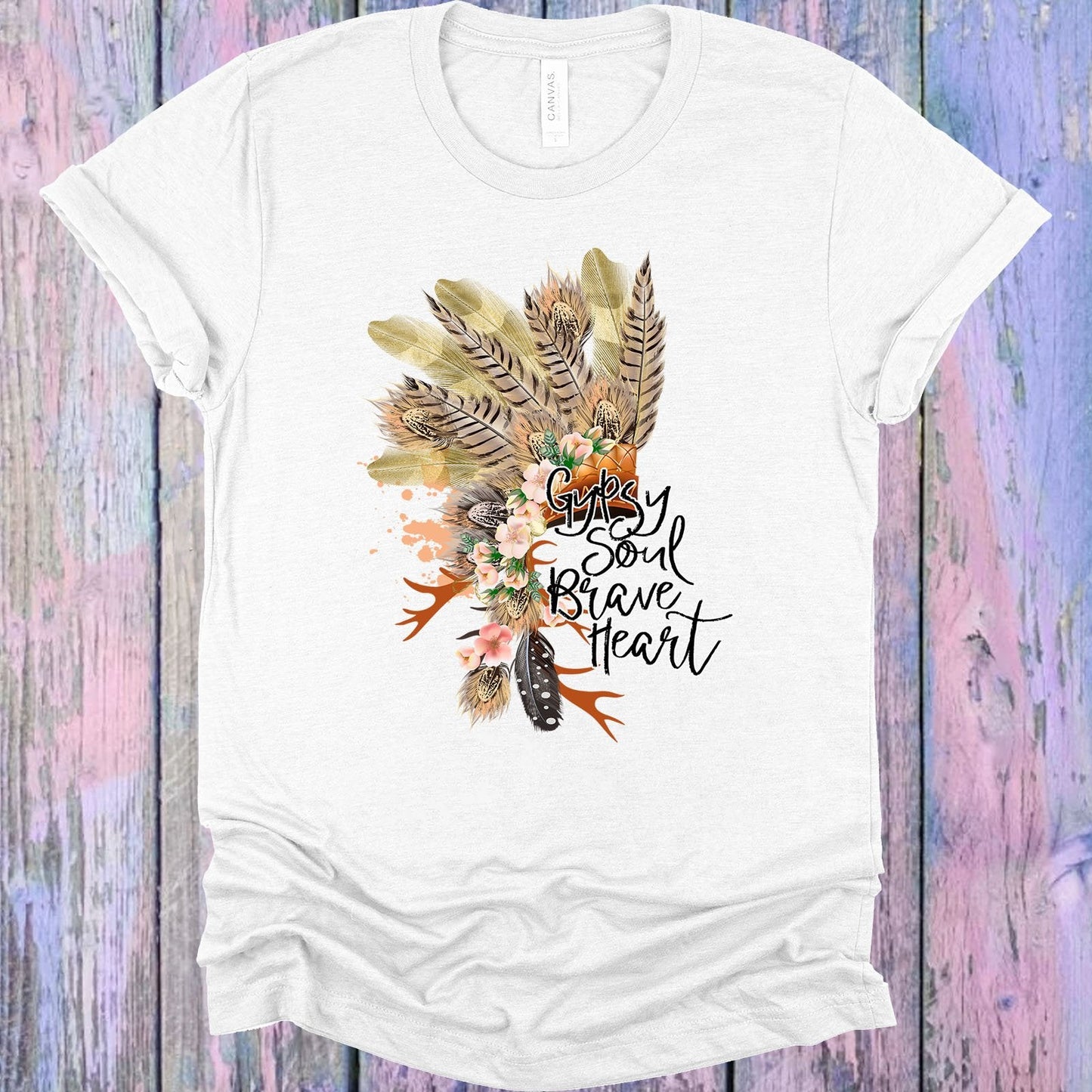 Gypsy Soul Brave Heart Graphic Tee