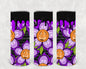 Halloween Floral 20 oz Skinny Tumbler
