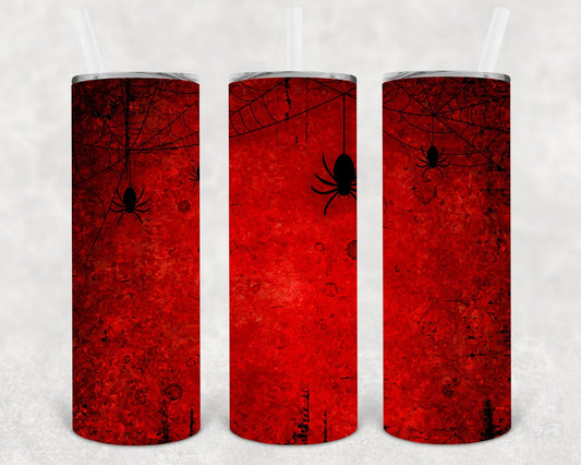 Halloween Spider 20 oz Skinny Tumbler