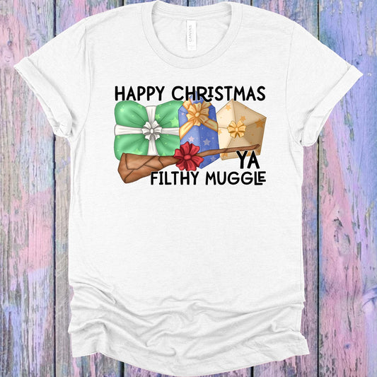 Happy Christmas Ya Filthy Muggle Graphic Tee