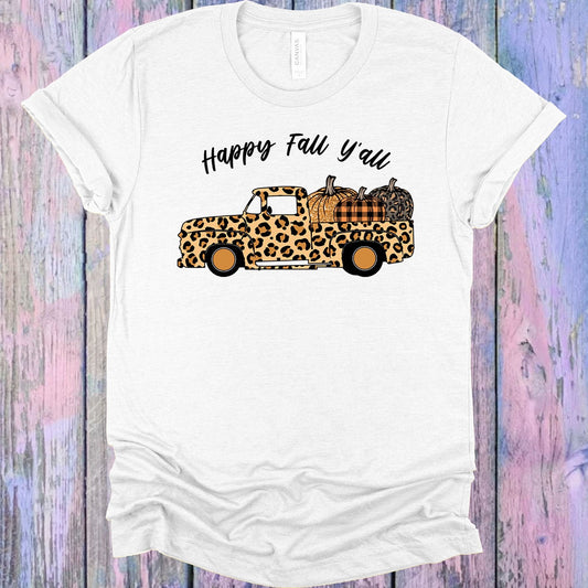Happy Fall Y'all Graphic Tee