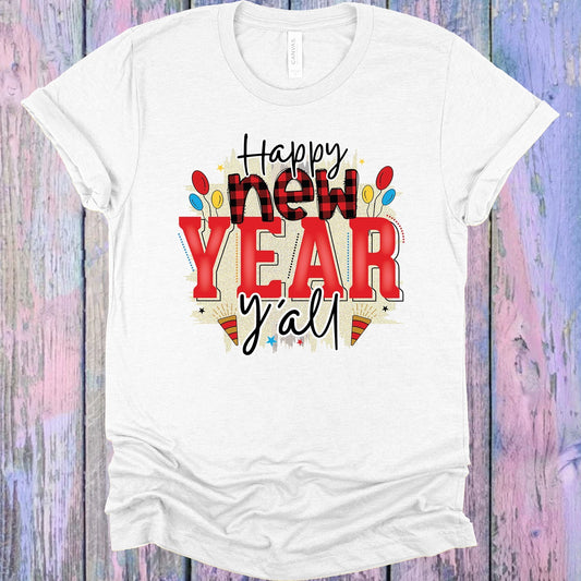 Happy New Year Y'all Graphic Tee