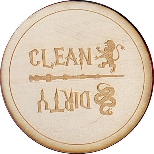 Dirty/Clean Dishwasher Magnet