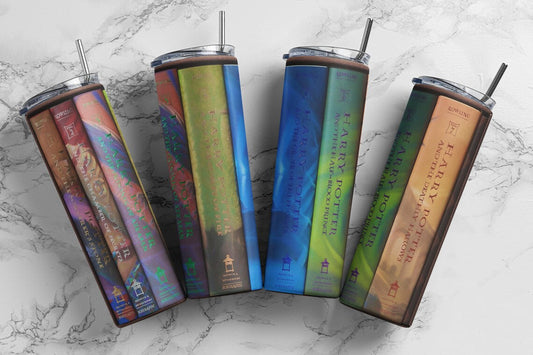 Books 20 oz Skinny Tumbler