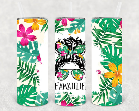Hawaii Life #hawaiilife  20 oz Skinny Tumbler