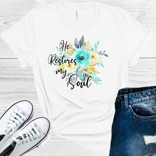 He Restores My Soul Graphic Tee