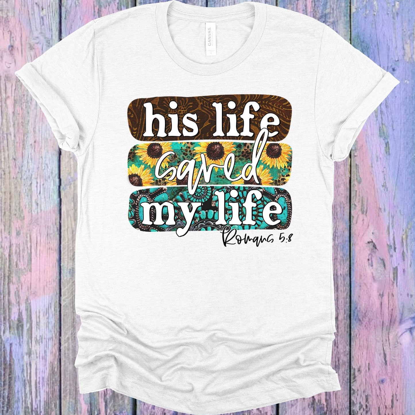 His Life Saved My Life Graphic Tee