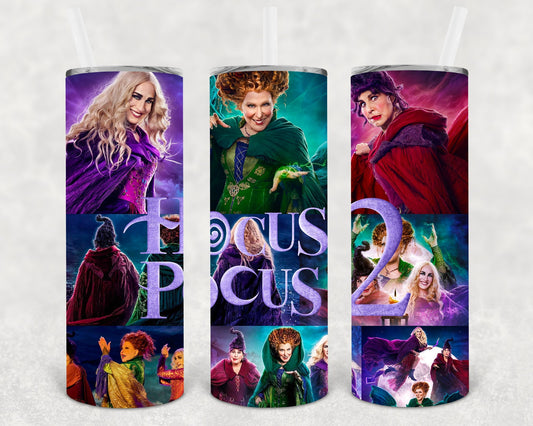 Hocus Pocus 2 20 oz Skinny Tumbler