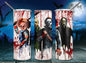 Horror Characters 20 oz Skinny Tumbler