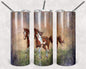 Horse 20 oz Skinny Tumbler