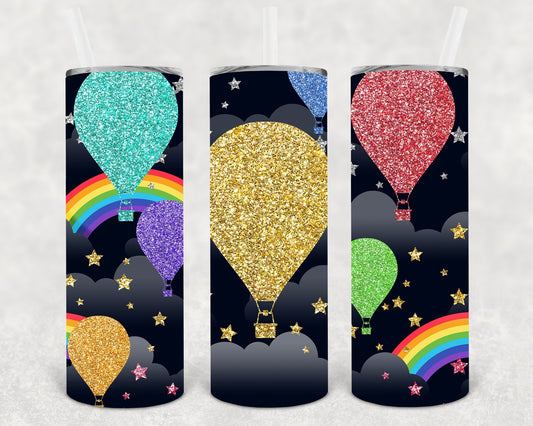 Hot Air Balloons 20 oz Skinny Tumbler