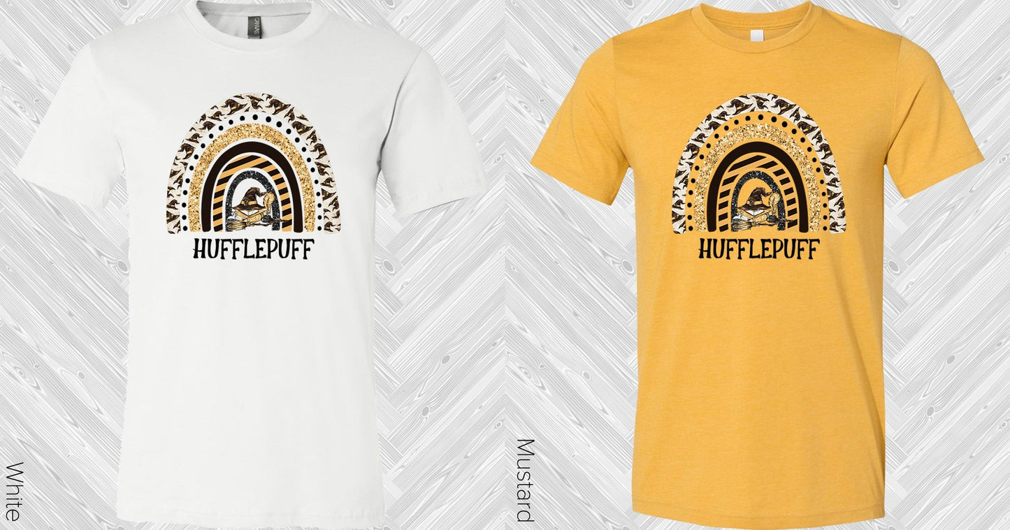 Hufflepuff Rainbow Graphic Tee