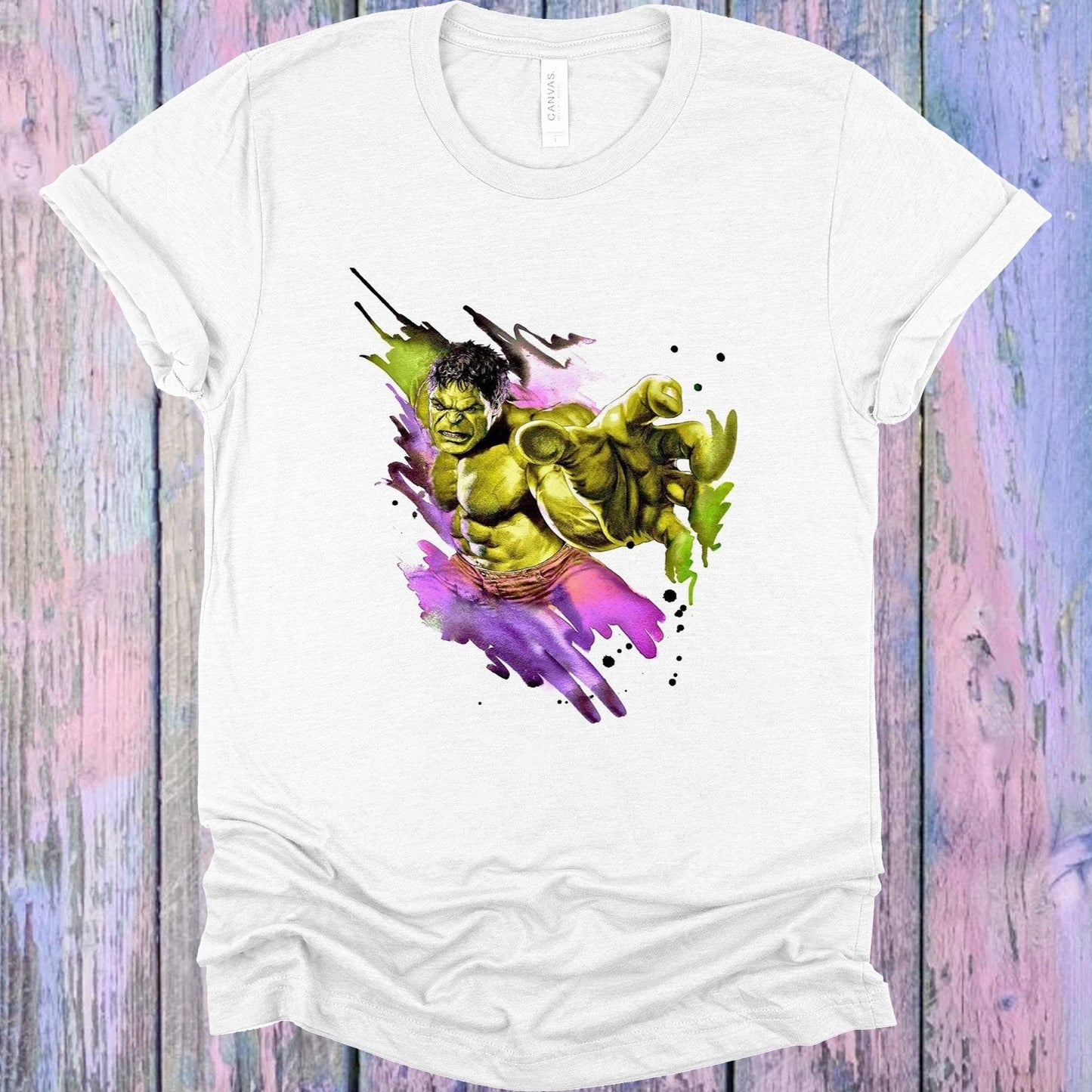 Hulk Watercolor Graphic Tee